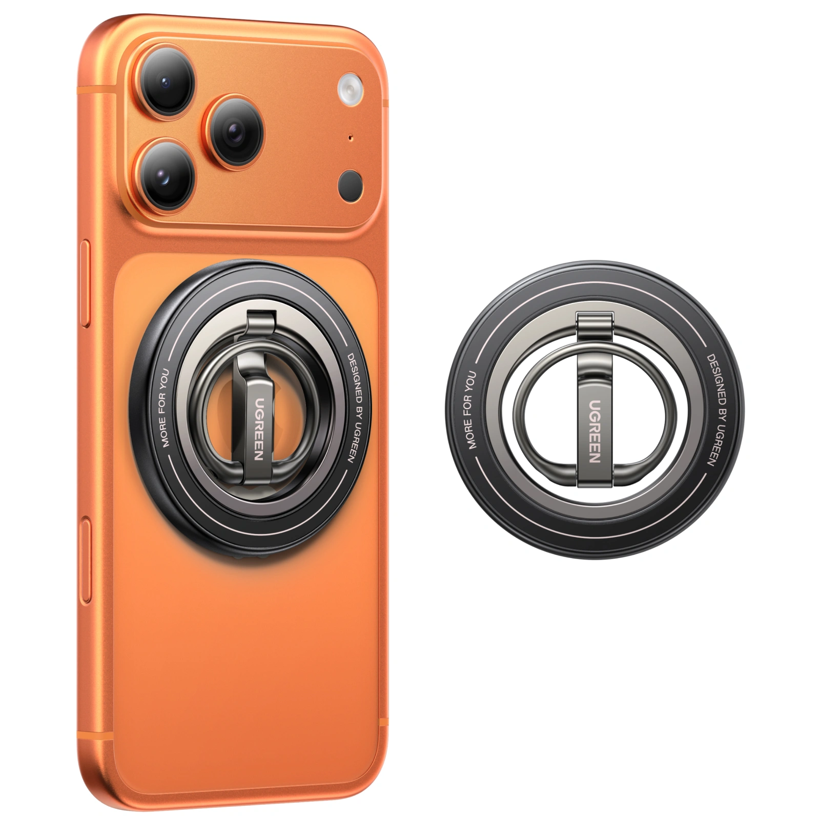 UGREEN Magnetic Phone Ring Holder With Stand - Image 4