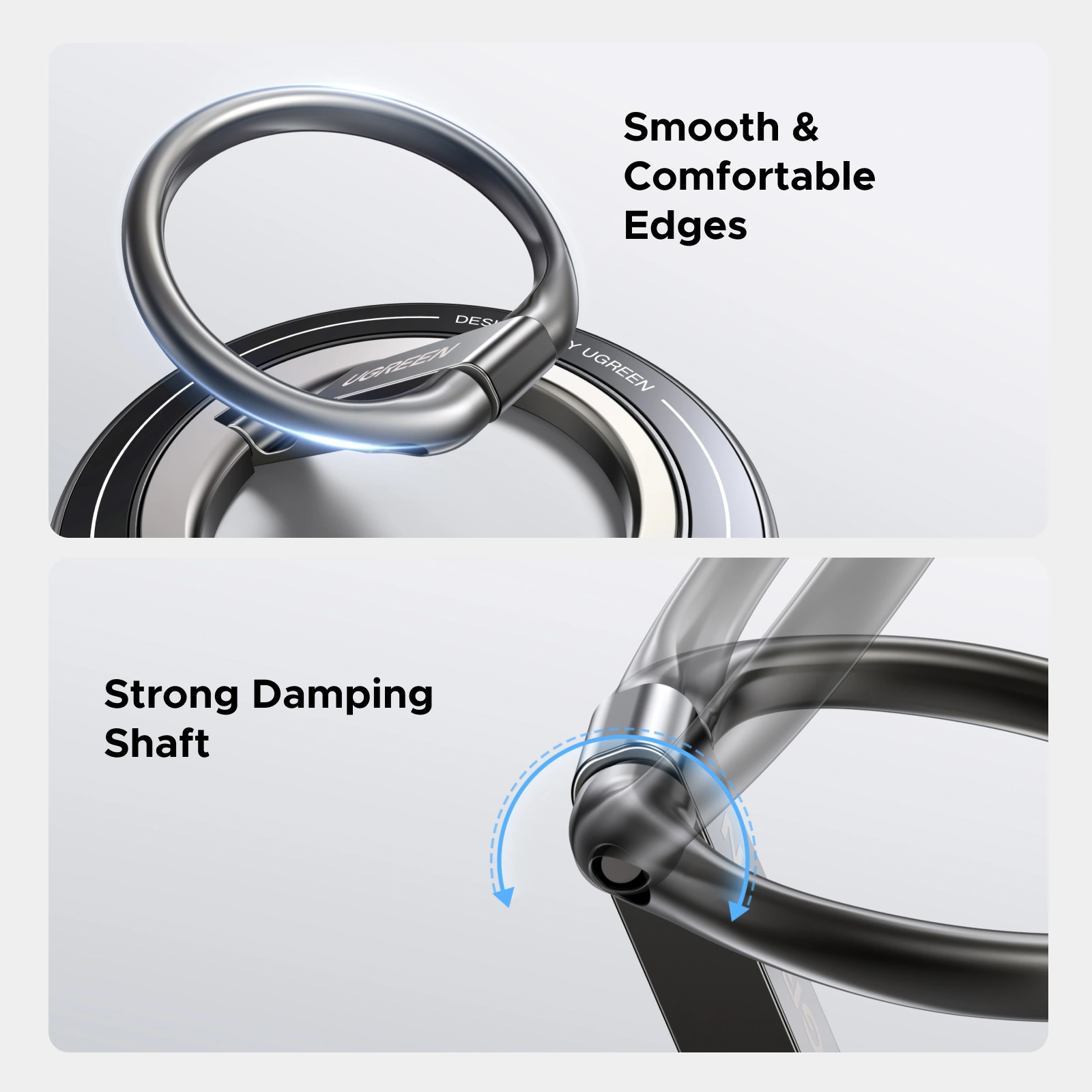 UGREEN Magnetic Phone Ring Holder With Stand - Image 10