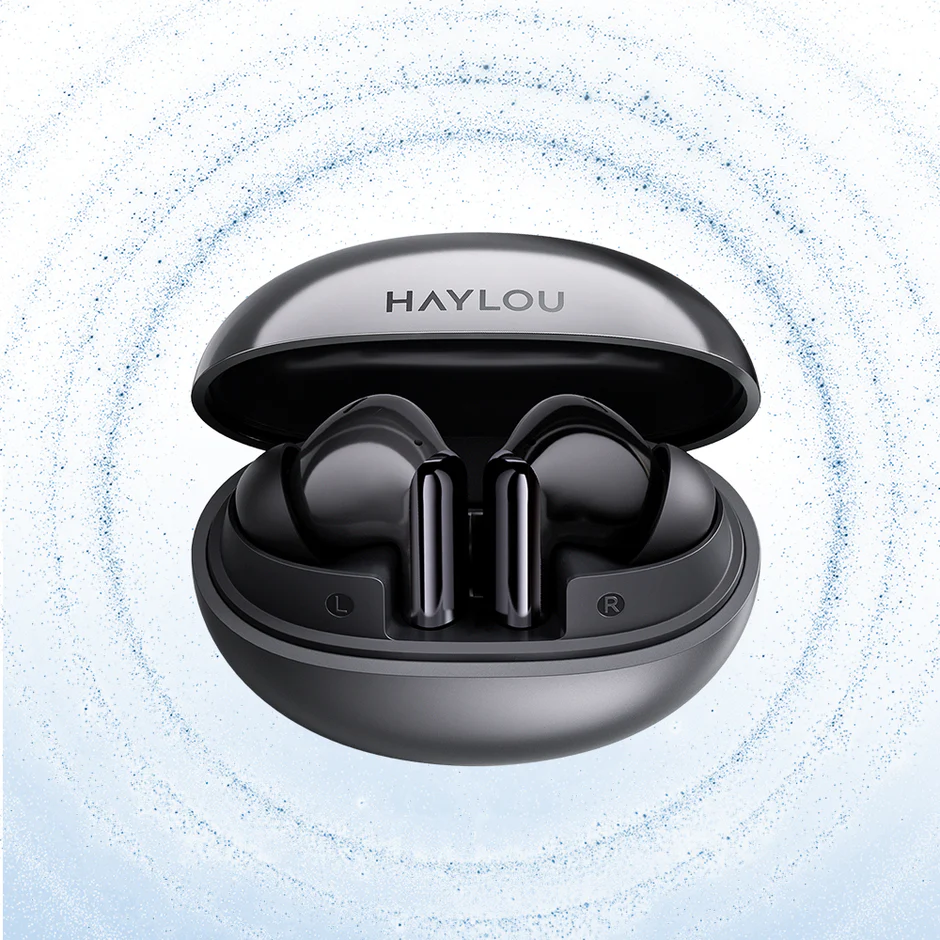 Haylou Flowbuds N55 ANC Earbuds - White - Image 10