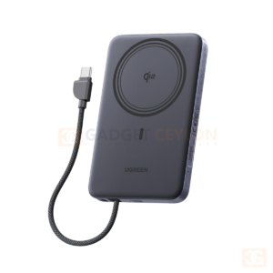 UGREEN Qi2 MagFlow Air 10000mAh 15W Magnetic Wireless Power Bank (Space Gray) - PB570 – 75982B