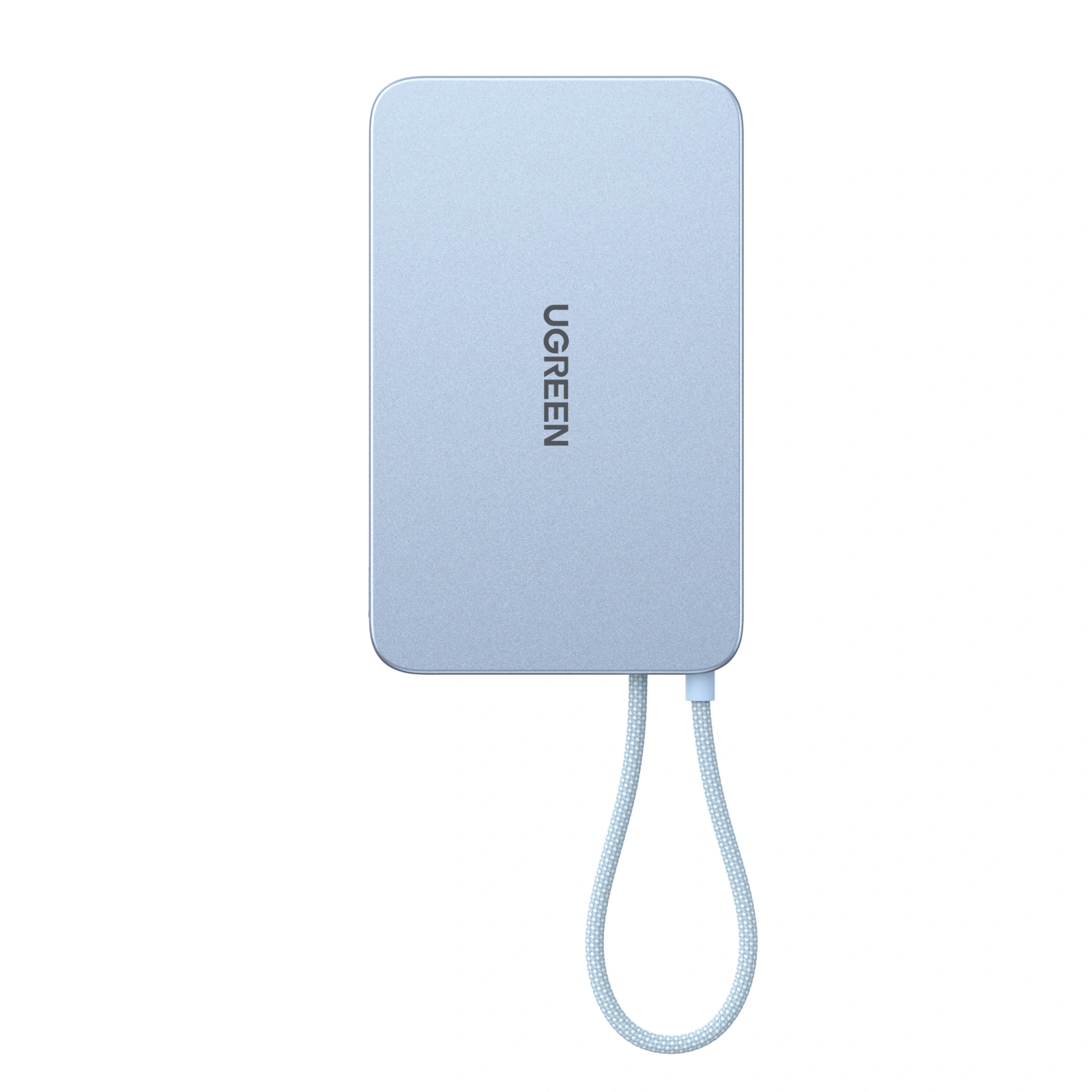 UGREEN Qi2 MagFlow Air 10000mAh 15W Magnetic Power Bank - Blue - Image 3