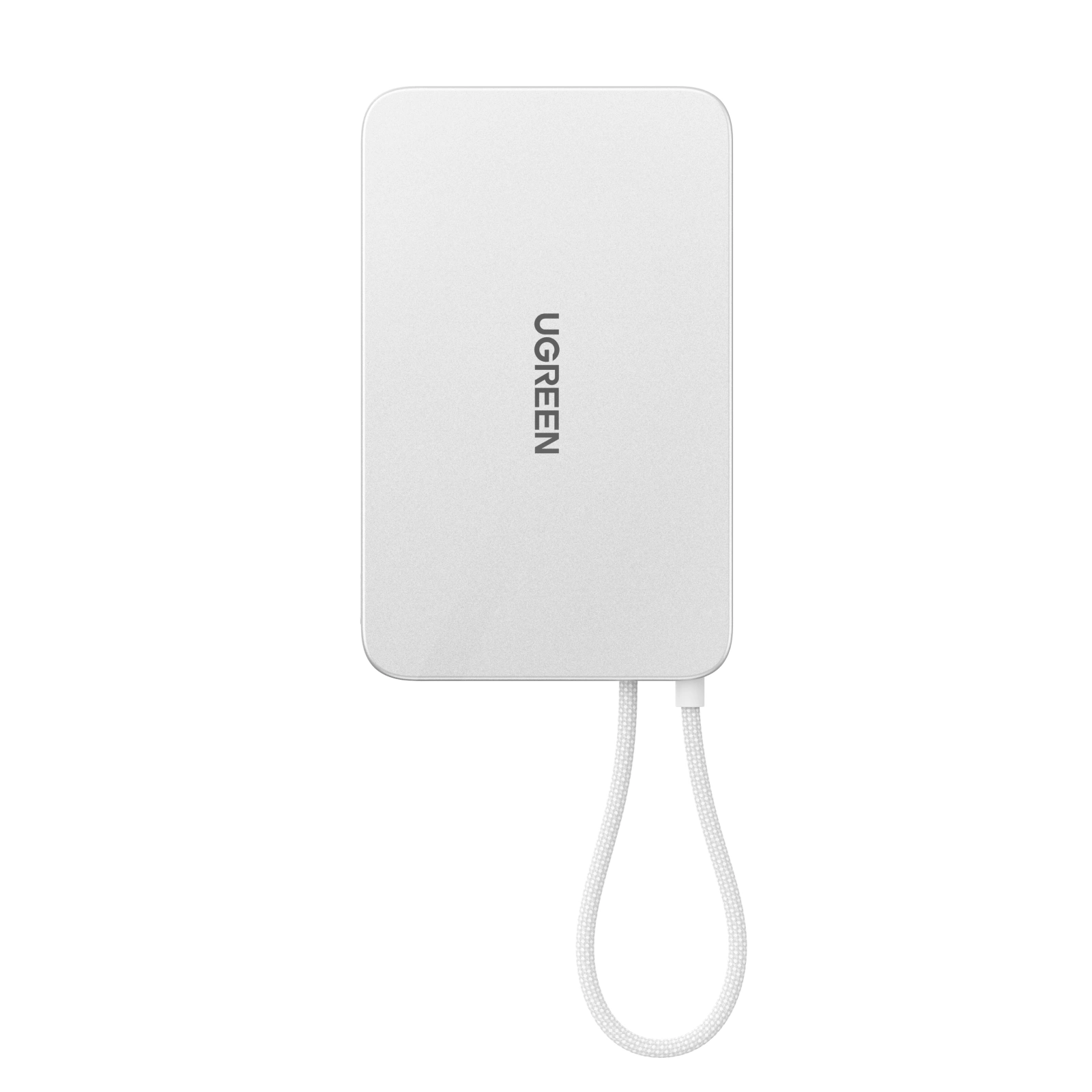 UGREEN Qi2 MagFlow Air 10000mAh 15W Magnetic Power Bank - White - Image 5