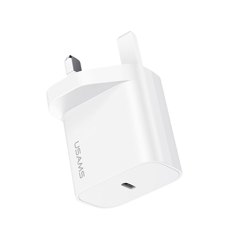 USAMS CC227 T65 PD20W TYPE-C Fast Charger (UK) - Image 2