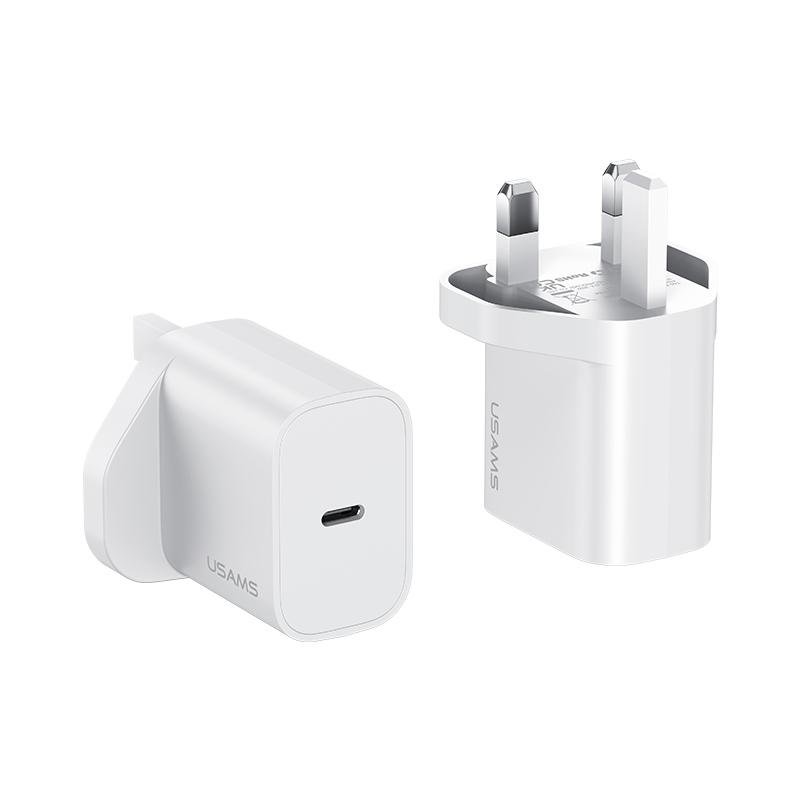 USAMS CC227 T65 PD20W TYPE-C Fast Charger (UK) - Image 3