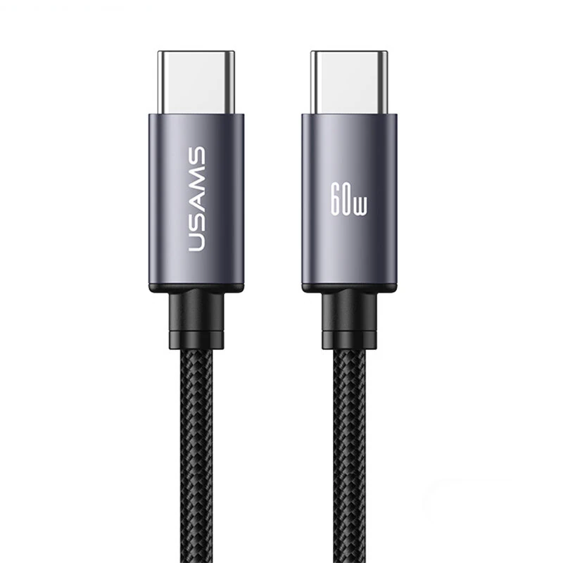 USAMS SJ769 U91 60W C To C Fast Charging & Data Cable