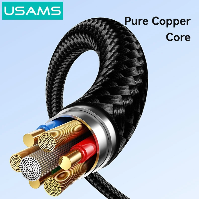 USAMS SJ769 U91 60W C To C Fast Charging Cable - Image 6