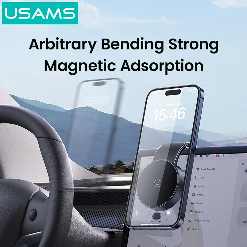 USAMS US-ZJ079 Magnetic Car Phone Holder - Image 3