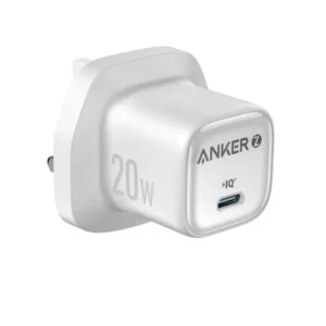Anker Zolo 20W Compact USB-C GaN PD 3.0 Charger (UK Pin) White - A2699K21