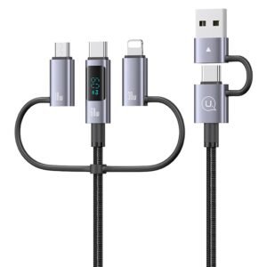 USAMS SJ713 60W 6-in-1 Digital Display Data Cable - Sufeng Series 1.2m