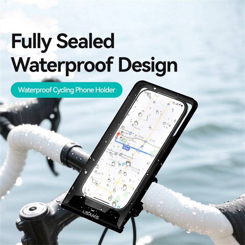 USAMS ZJ083 Waterproof Cycling Phone Holder - Image 4