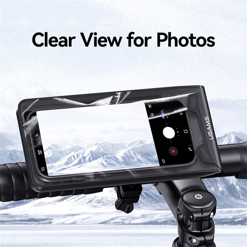 USAMS ZJ083 Waterproof Cycling Phone Holder - Image 9
