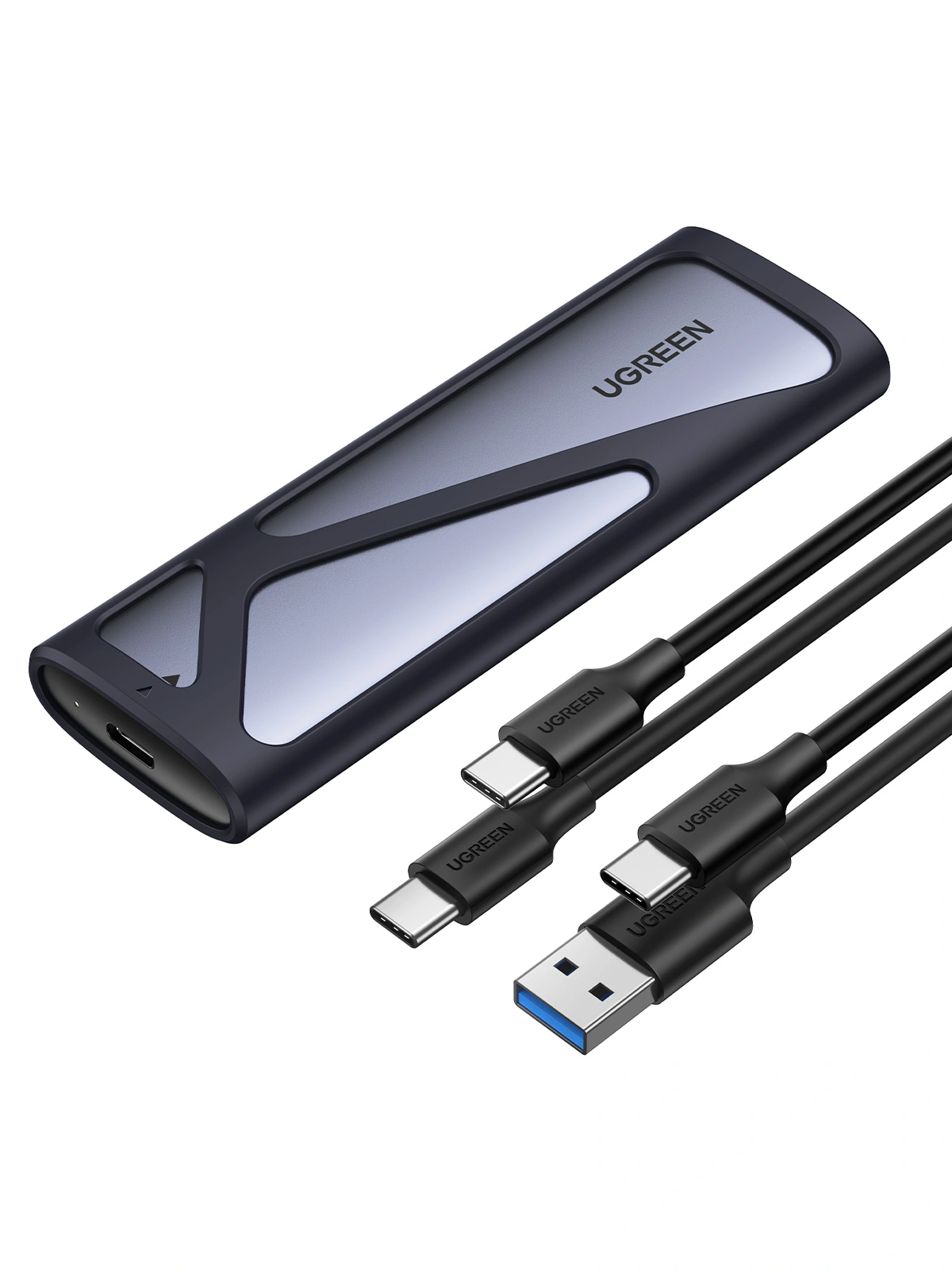 UGREEN M.2 SATA/NVMe 10Gbps SSD Enclosure – CM400 – 90264